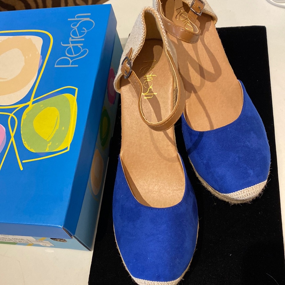 NWT Refresh Espadrille sandal size 9